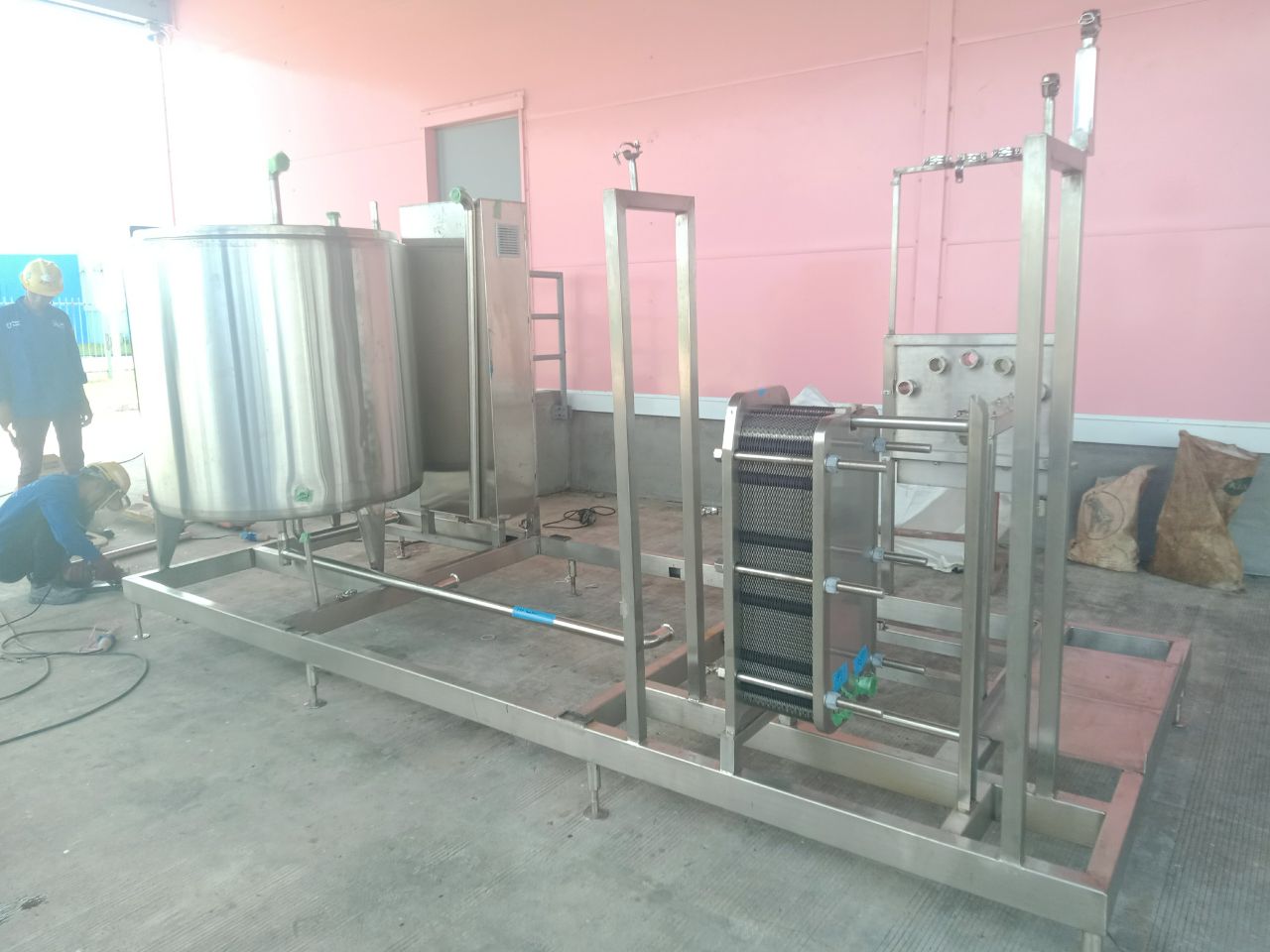CIP Machine Modification